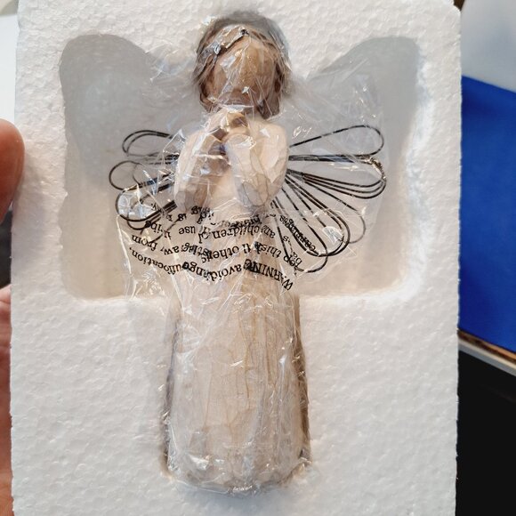 Willow Tree Angel of Wishes May You Always Hold onto Your Dreams Demdaco 2000 - Picture 3 of 8